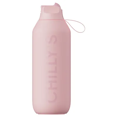 Chilly's Bottles Series 2 Sport розовая спортивная бутылка 500 мл B500S2SPBPNK