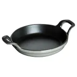 STAUB Блюдо для запекания - мини-кастрюля 12 см 250 мл графит EAN 3272343011181 — фото 1