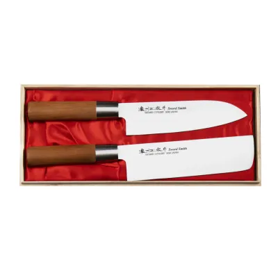 Satake Набор из 2 ножей Satake Masamune Santoku + Nakiri EAN 4956617601099
