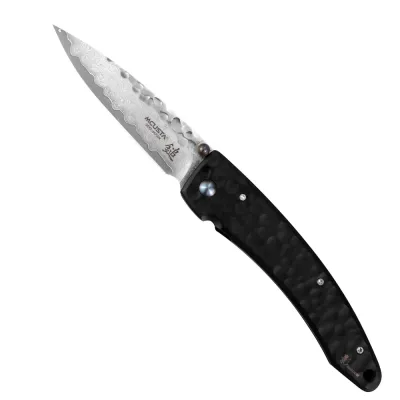Mcusta Складной нож Forge Black Damascus 8,5 см EAN 4964496601133