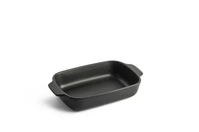 KitchenAid Блюдо для запекания L 38x23x7,5 см матовое черное EAN 4895156689683