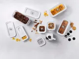 Zwilling Набор пластиковых серых контейнеров Fresh&Save Cube M EAN 4009839665851 — фото 4