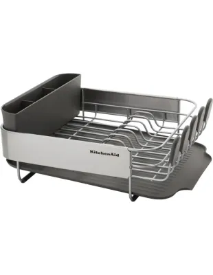 KitchenAid Сушилка для посуды 40,8x32x15 см компактная серая EAN 5057982102470