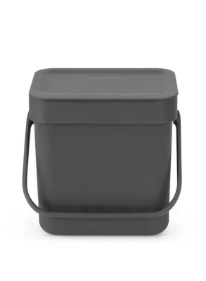Brabantia Контейнер для мусора Sort & Go 3 л серый EAN 8710755209888