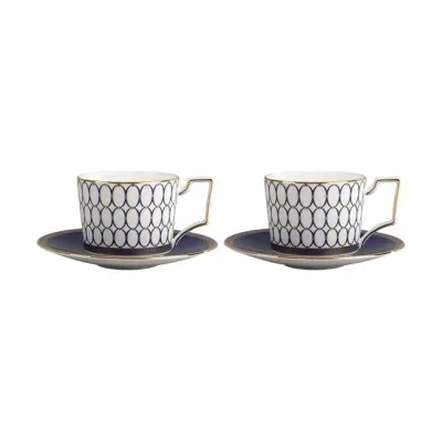 Wedgwood Набор из 2 чайных чашек Renaissance Gold 250 мл с блюдцами EAN 701587433334