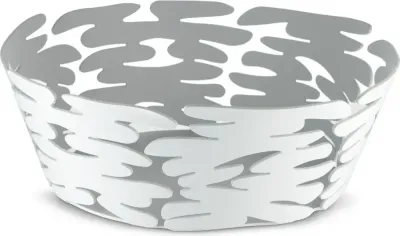 Alessi Корзина Barket 18x6,5 см белая EAN 8003299434817