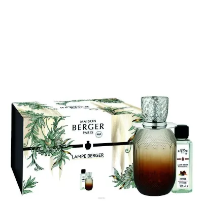 Maison Berger Paris Ароматическая лампа Evanescence с амброй и ароматным маслом. Чувственный замш 250 мл. EAN 3127290047939