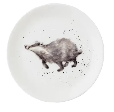 Royal Worcester Тарелка Wrendale Designs 21см завтраковая борсук PT-WNB5658-XB-A