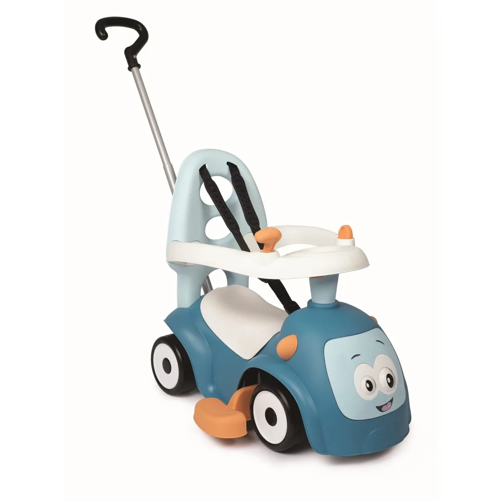 Каталка-ходунок Smoby Maestro 3 в 1 синяя для малышей от 6 месяцев, арт. 720304