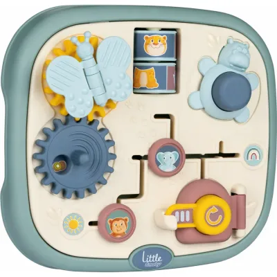 Интерактивный планшет Smoby Little 140317 развивающая моторная игрушка для малышей от 12 месяцев