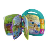 Fisher Price JMM57 — Музыкальная развивающая книжка Fisher-Price со стишками — фото 1