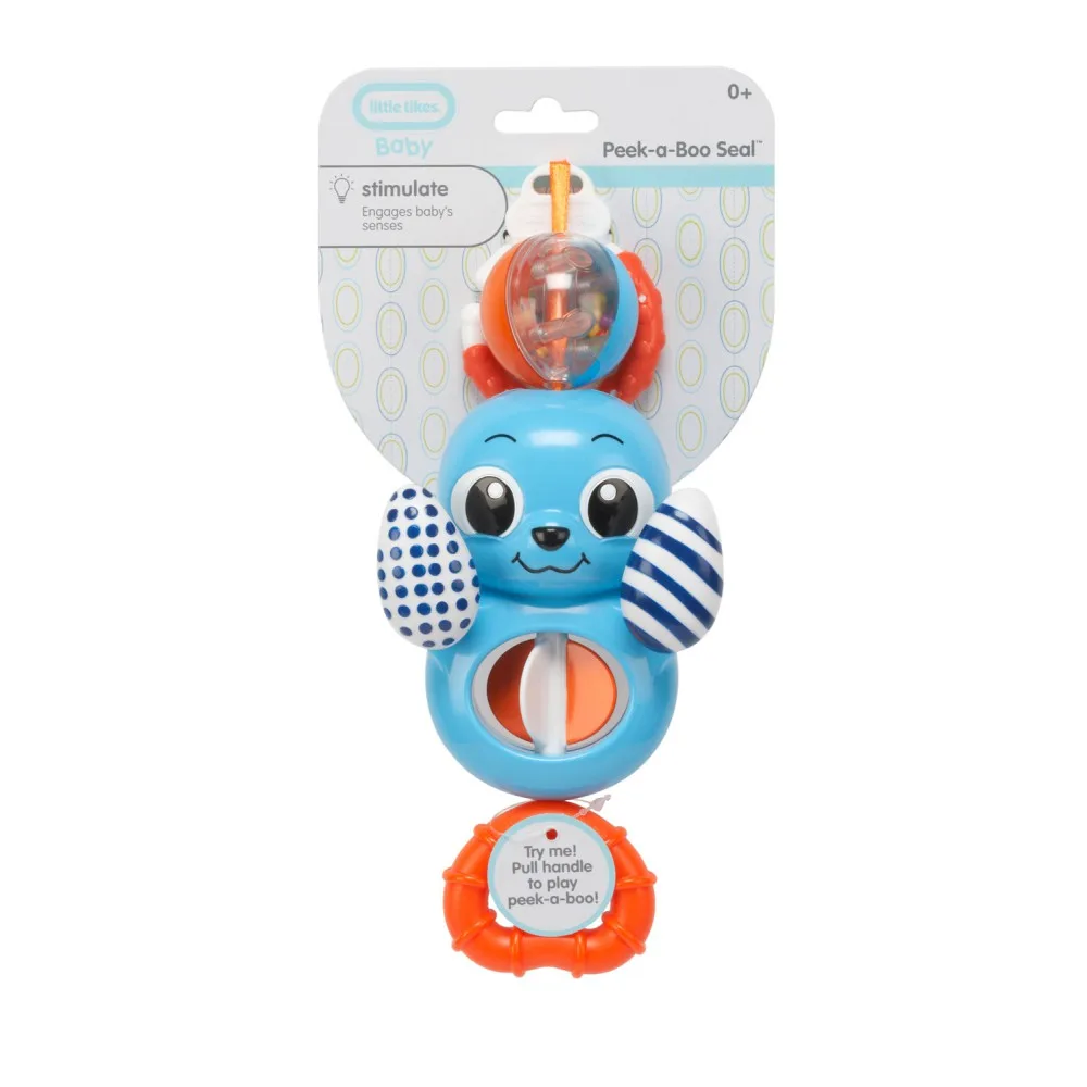 Подвеска-игрушка «Прятки» тюленёнок синий Little Tikes 639593 640810 640810