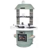 Детская кухня Smoby Nova 312700 с 13 аксессуарами для сюжетной игры от 18 месяцев — фото 1