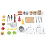 Детская садовая кухня Smoby 312004 с регулировкой высоты и 43 аксессуарами от 3 лет — фото 1