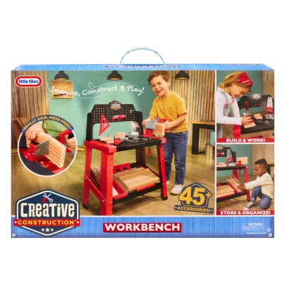 Детский верстак Little Tikes Creative Construction 643910 с 45 аксессуарами от 3 лет