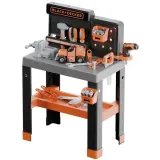 Детский верстак Smoby Black 360740 & Decker Bricolo Center с 79 аксессуарами от 3 лет — фото 1