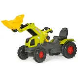 Детский педальный трактор Rolly Toys Farmtrac Axos CLAAS 611041 340 с ковшом от 3 лет — фото 1