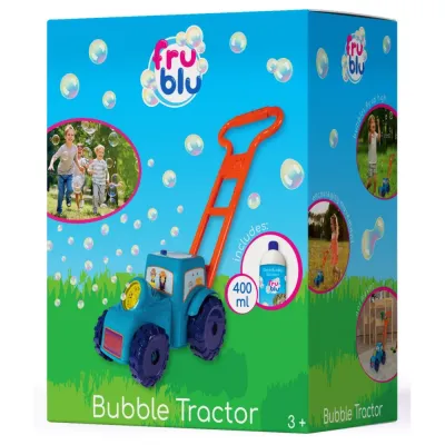 TM Toys DKF0397 — Игрушка для мыльных пузырей Fru Blu трактор с жидкостью 400 мл