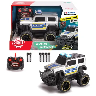 Радиоуправляемый полицейский автомобиль Dickie RC Suzuki 3714028 20 см 2,4 ГГц