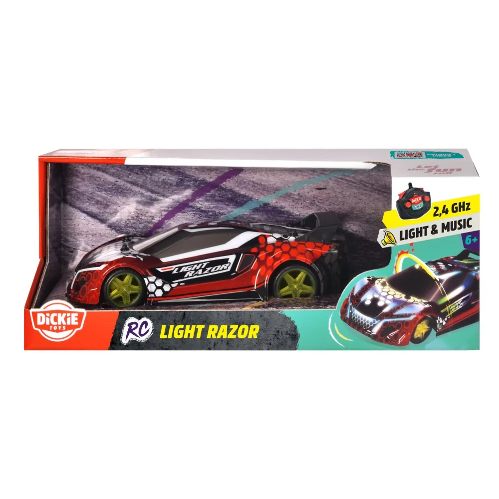 Радиоуправляемый автомобиль Dickie RC Light Razor 1105002 1:20 2,4 ГГц