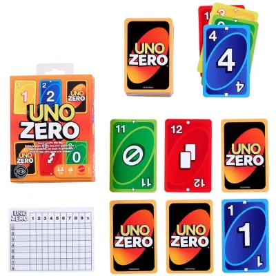 Настольная карточная игра UNO Zero Mattel JHH JHH4848