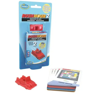 Первое дополнение к логической игре ThinkFun Rush Hour 765188 «Час пик» 765188