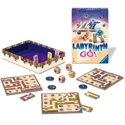 Настольная дорожная игра Ravensburger 247967 Лабиринт GO! 247967