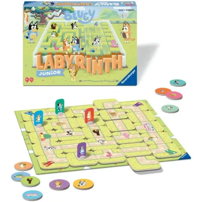 Настольная игра Ravensburger 248797 Лабиринт Junior Bluey 248797