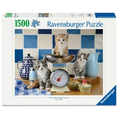 Пазл Ravensburger 017080 Котята на кухне 1500 элементов 017080