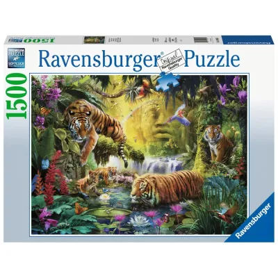 Пазл Ravensburger 160051 Спокойные тигры 1500 элементов 160051