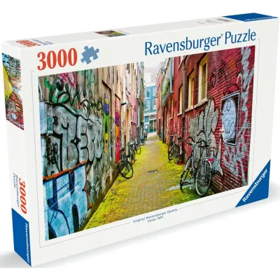 Пазл Ravensburger 008071 Улицы Амстердама 3000 элементов 008071