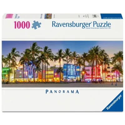 Пазл Ravensburger 017103 Панорама Пляж и неон 1000 элементов 017103