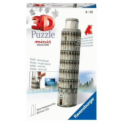 Пазл 3D Ravensburger 112470 Мини-здания Пизанская башня 54 элемента 112470