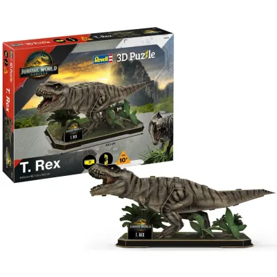 Пазл 3D Revell Jurassic World 00246 Тираннозавр T-Rex 45 элементов 00246