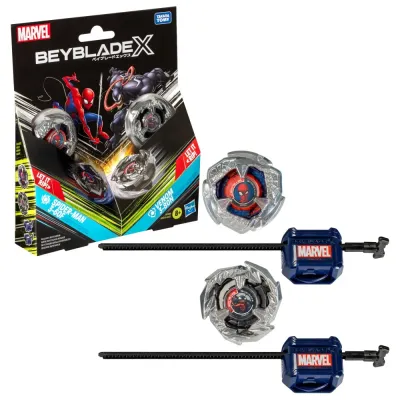 Игровой набор Hasbro Beyblade X Marvel Spider-Man G0278 G0288 vs Venom G0288