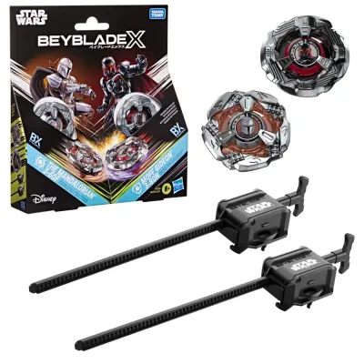 Игровой набор Hasbro Beyblade X Star Wars Mandalorian F9589 vs Moff Gideon F9589