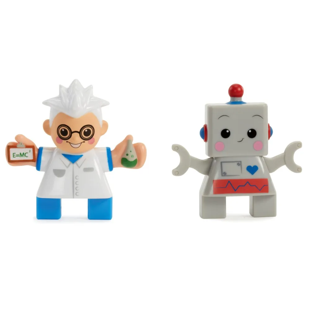 Little Tikes Waffle 643767 644047 фигурки Учёный и Робот 2 шт