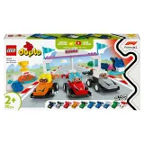 Конструктор LEGO DUPLO Town 10445 Болиды и гонщики Ф1 — фото 1