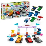 Конструктор LEGO DUPLO Town 10445 Болиды и гонщики Ф1 — фото 2
