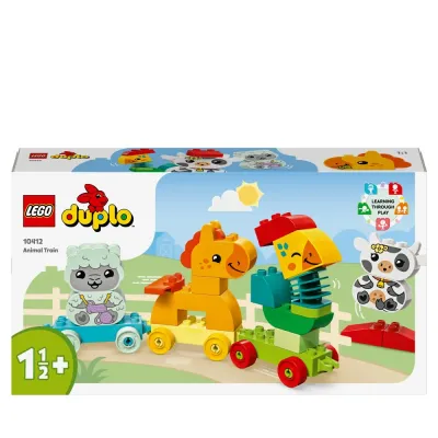 Конструктор LEGO DUPLO 10412 Первый поезд с животными
