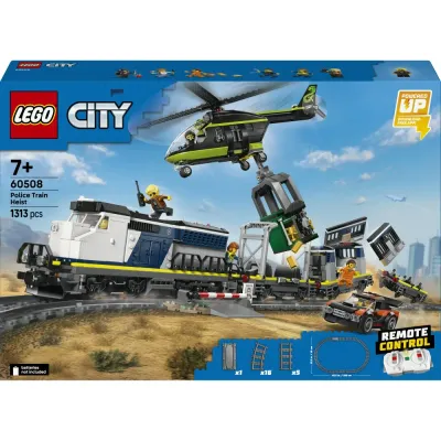 Конструктор LEGO City 60508 Ограбление полицейского поезда