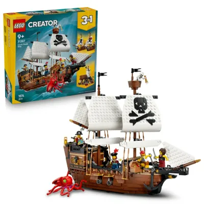 Конструктор LEGO Creator 31387 Легендарный пиратский корабль 3 в 1
