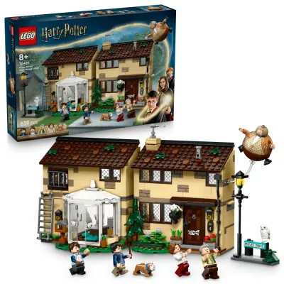 Конструктор LEGO Harry Potter 76451 Тисовая улица Визит тётушки Марджи