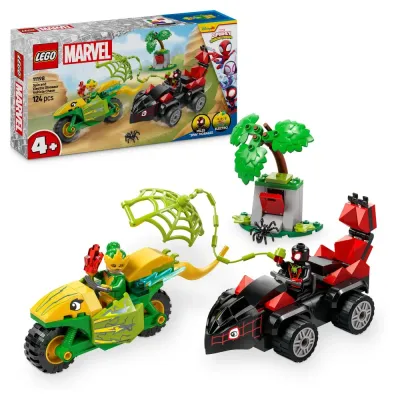 Конструктор LEGO Marvel Spidey 11198 Погоня Спина за Электро на дино-транспорте