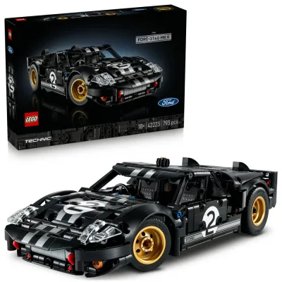 Конструктор LEGO Technic 42223 Гоночный автомобиль Ford GT40 MKII 1966 года