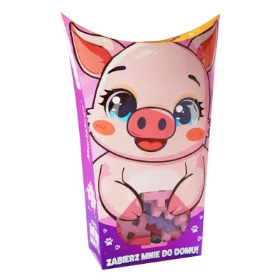 Конструктор Marioinex Mini Waffle Pocket Pets 906903 «Свинка» 25 деталей 906903