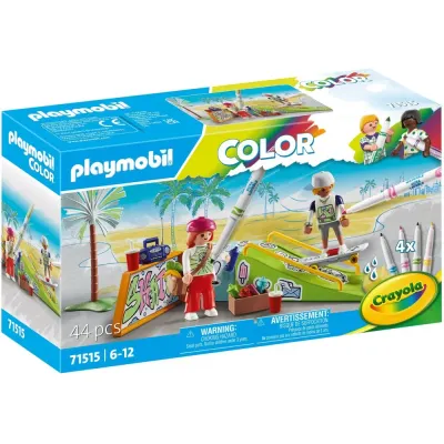 Playmobil Color 71515 Скейт-парк 44 детали