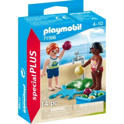 Игровой набор Playmobil 71166 «Дети с водяными бомбочками» 71166