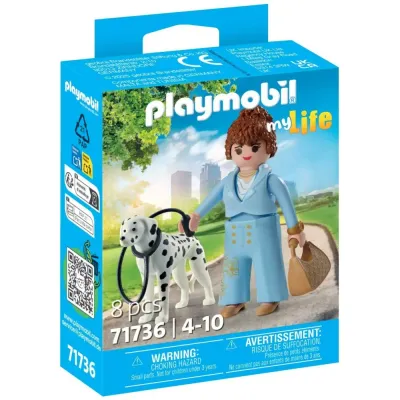 Playmobil 71736 my Life Женщина с далматинцем 8 деталей