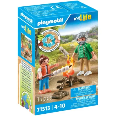 Playmobil 71513 my Life Костёр с зефиром 15 деталей